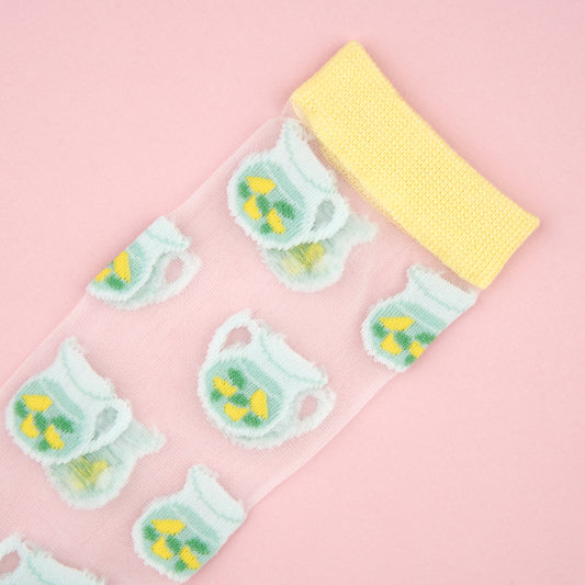 Lemonade Sheer Socks