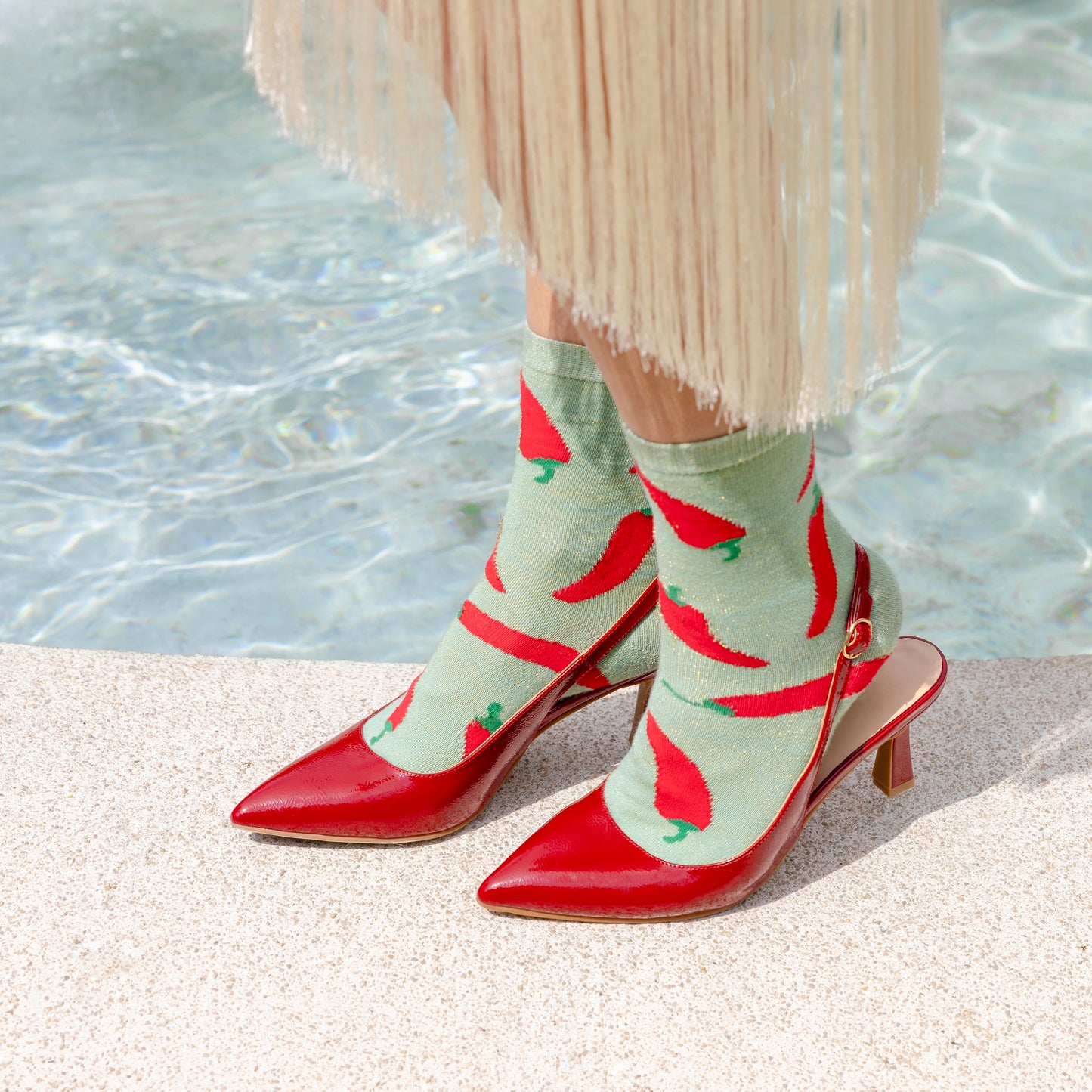 Chili Pepper Socks