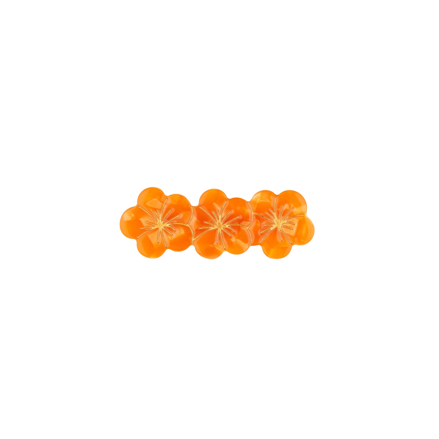 Nasturtium Hair Clip
