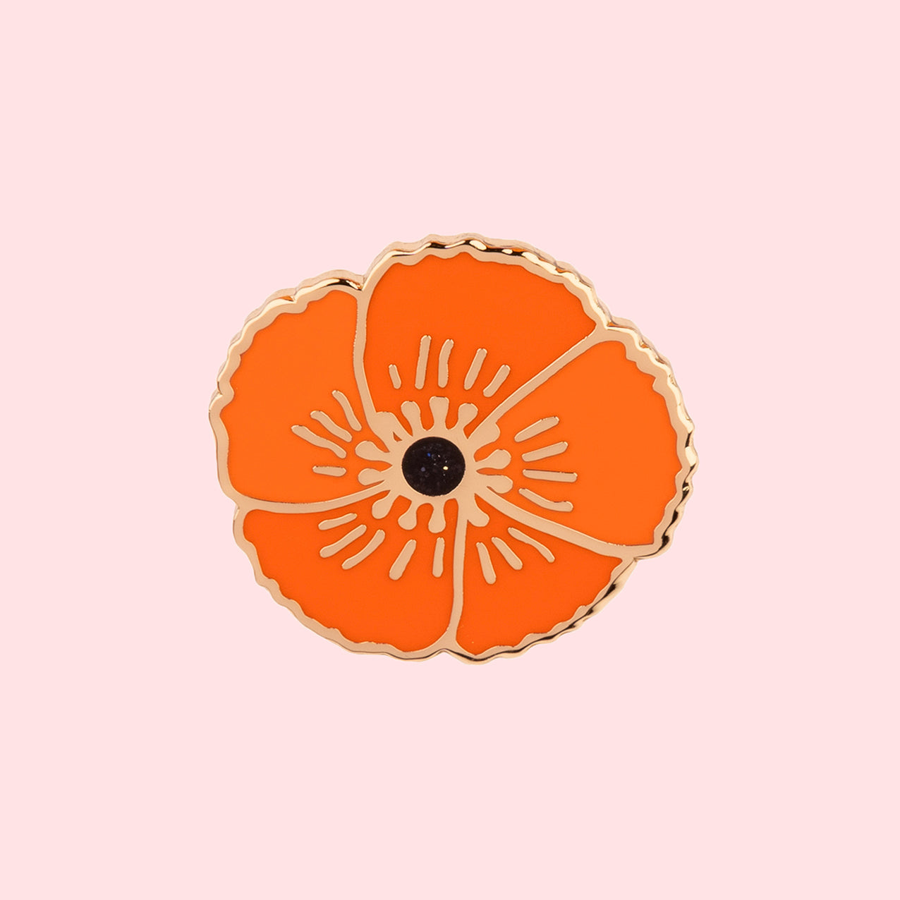 Pin's Coquelicot