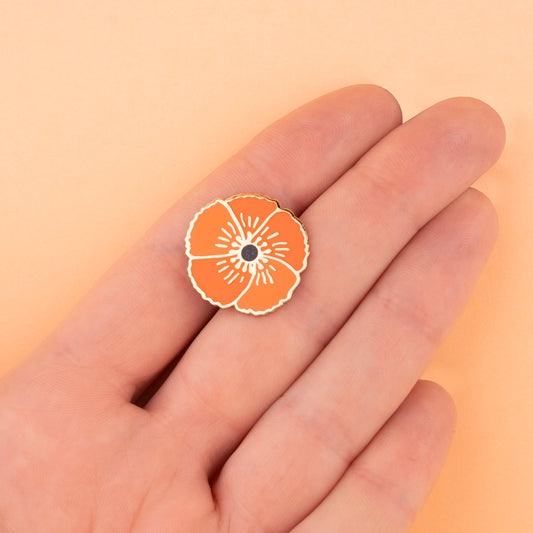 Pin's Coquelicot