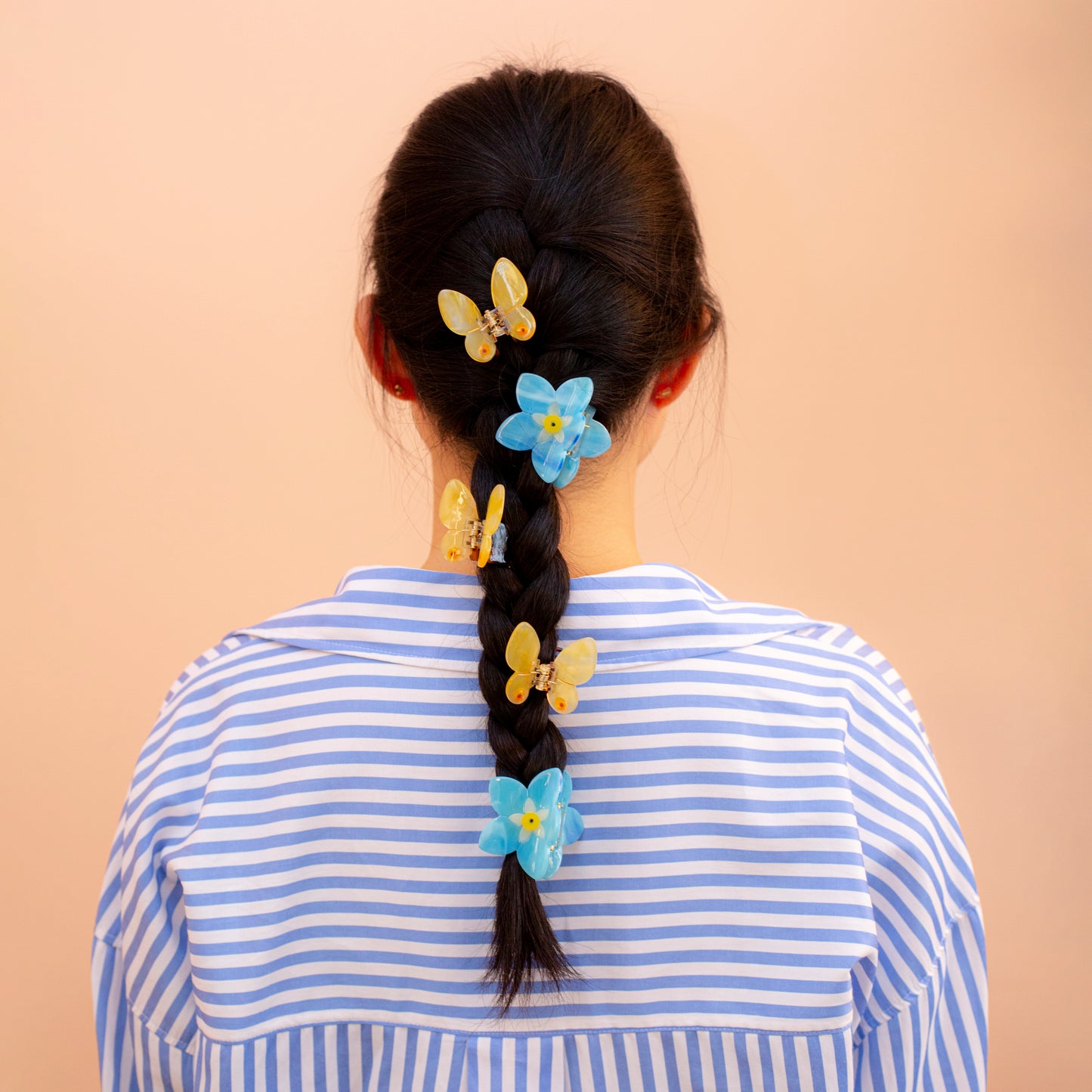 Pince à cheveux Myosotis