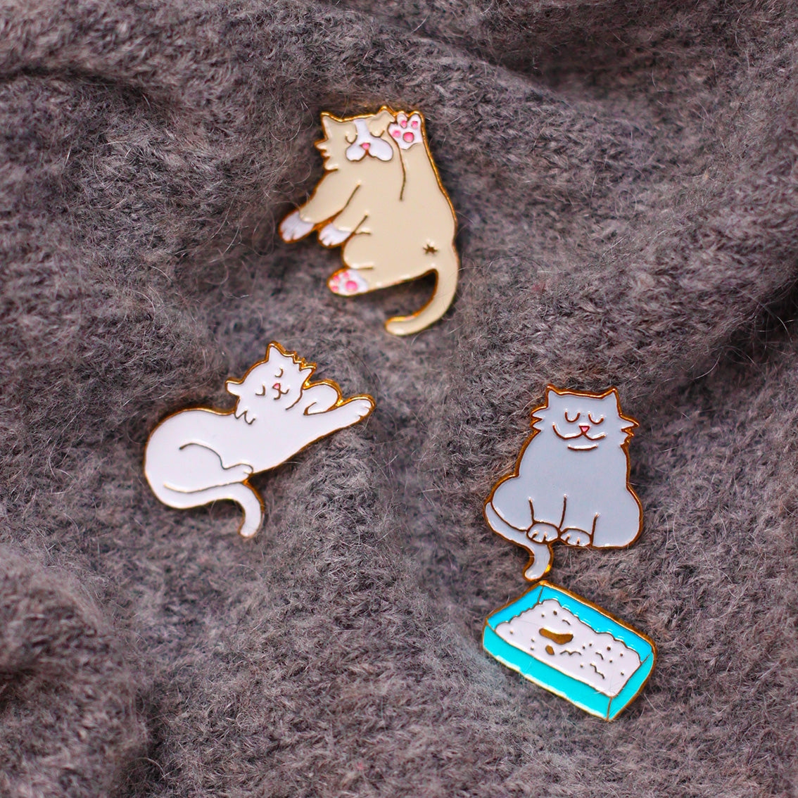 Pin's Chat Souple - Coucou Suzette