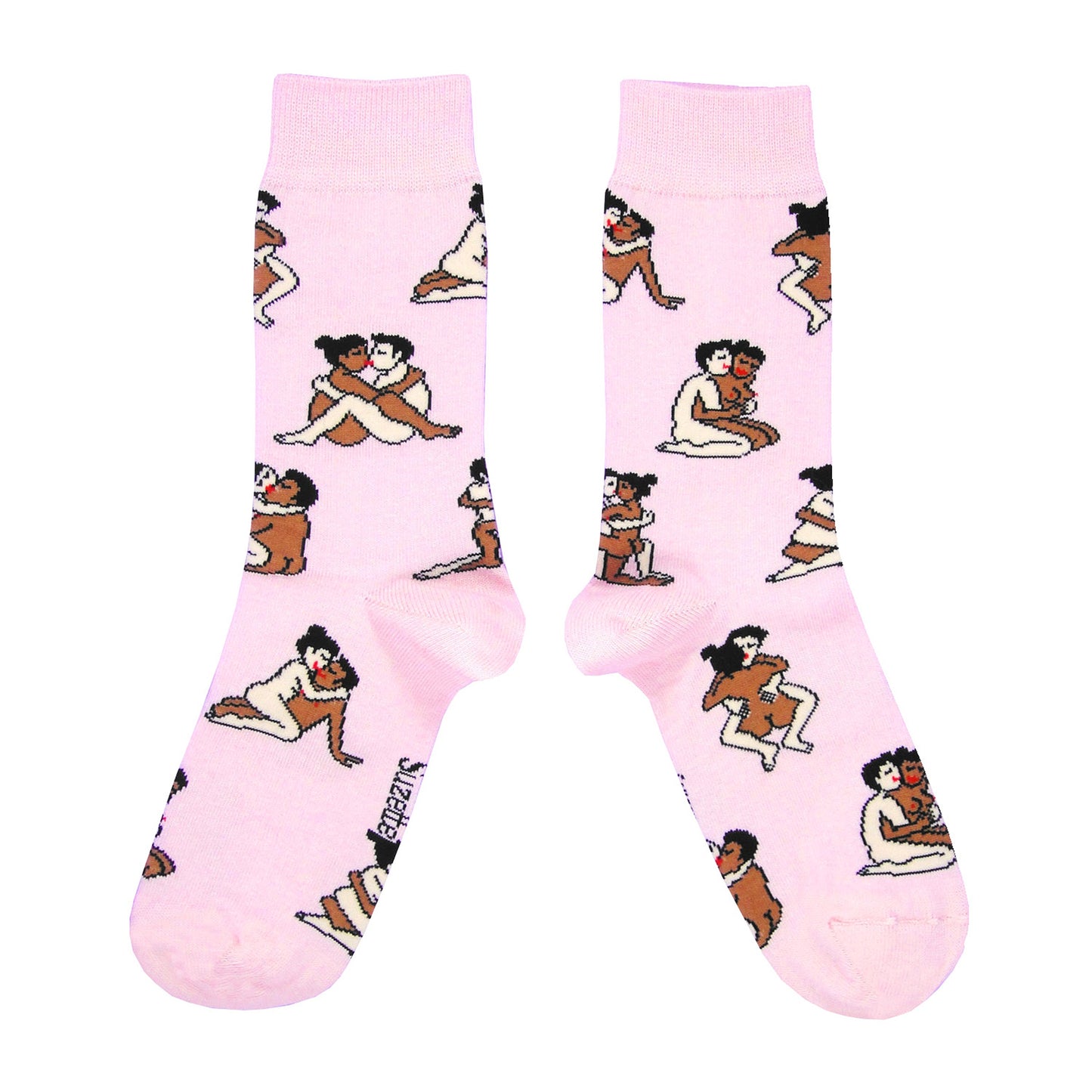 Chaussettes Kamasutra - Couples Heteros - Rose - Coucou Suzette