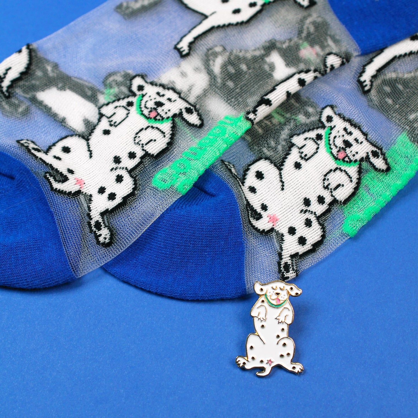 Pin's Dalmatien - Coucou Suzette