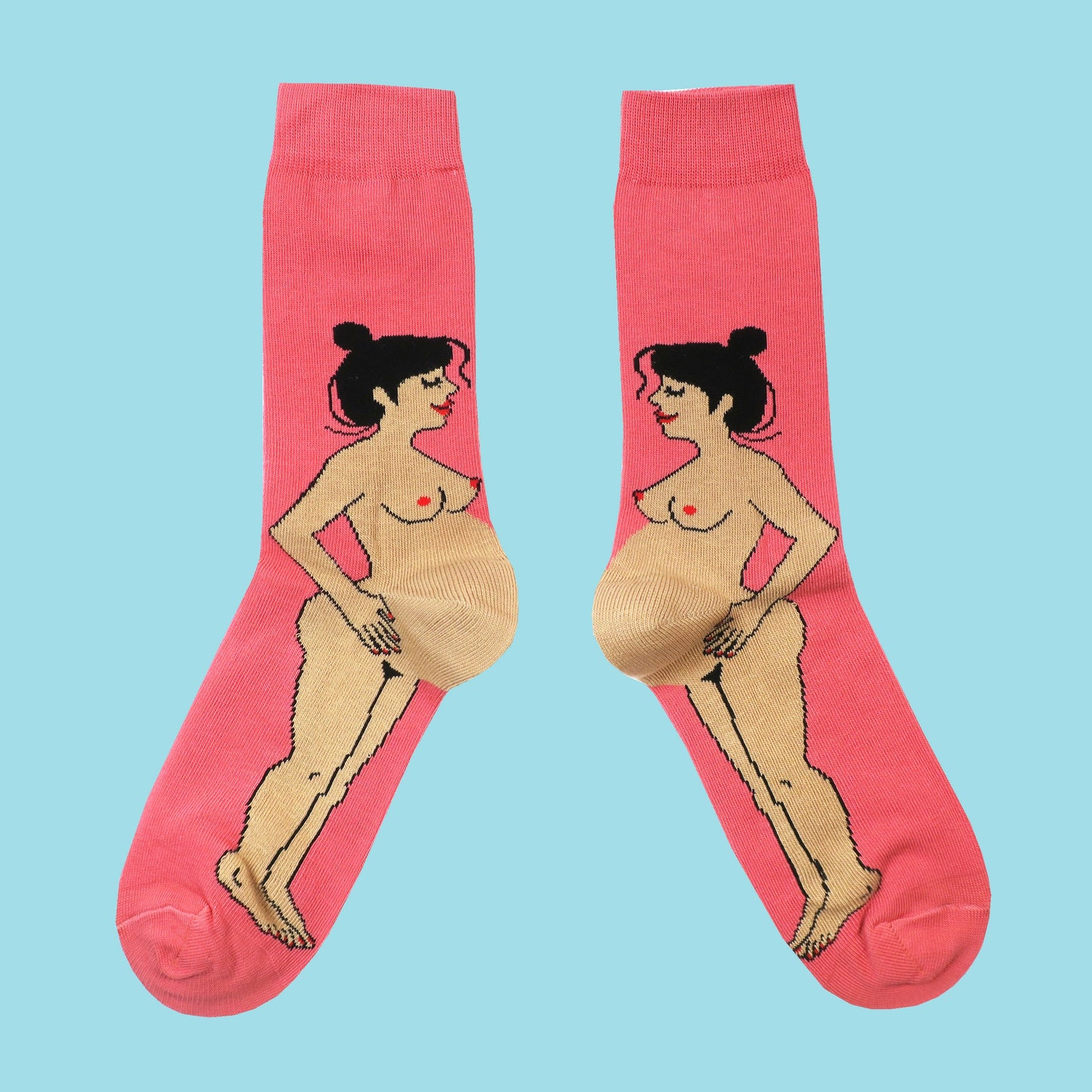 Pregnant Woman Socks - Metis