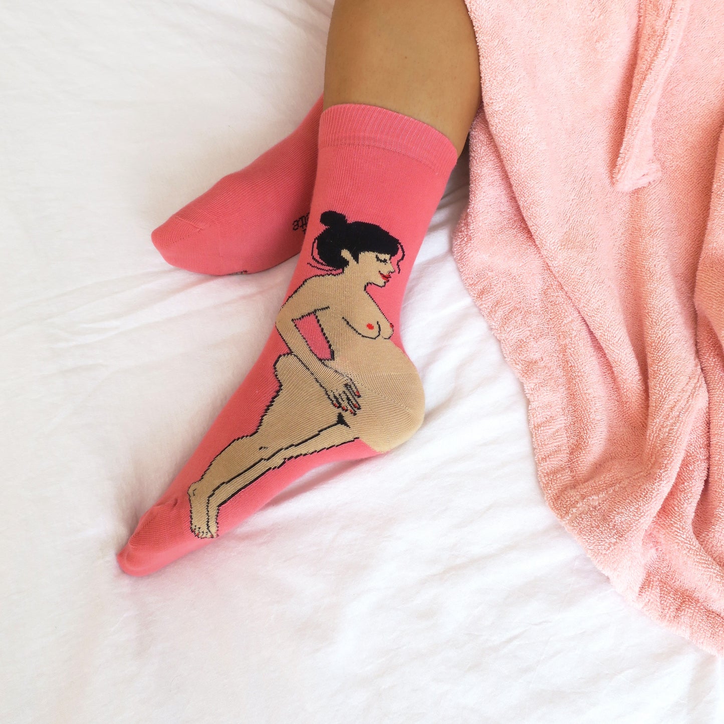 Chaussettes Enceinte - Métisse - Coucou Suzette