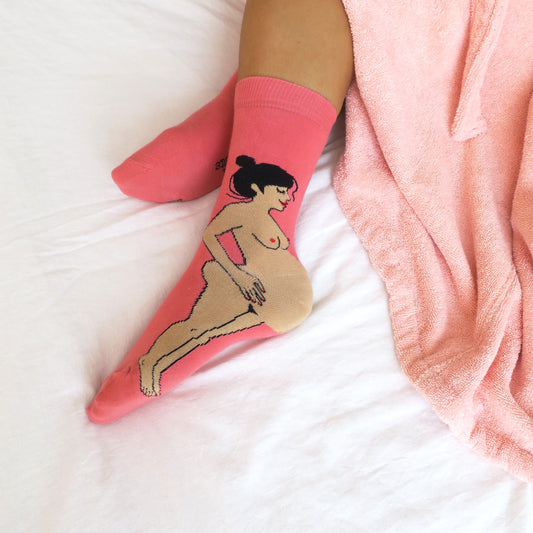 Chaussettes Enceinte - Métisse - Coucou Suzette