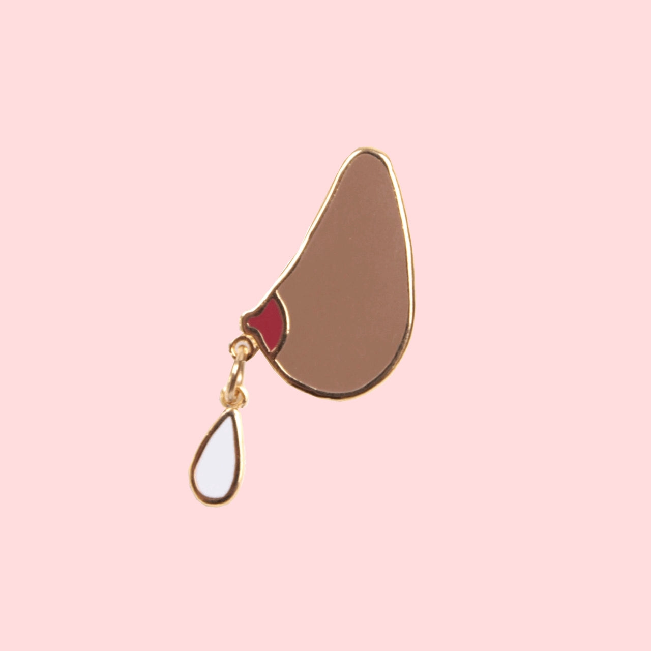 Breast & Milk Drop Pin - Black – Coucou Suzette
