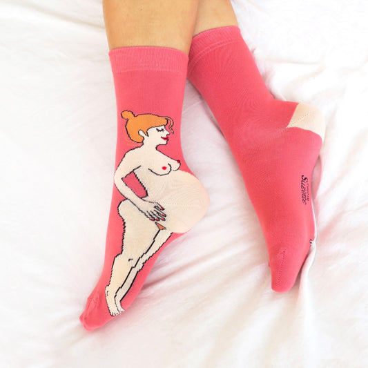 Chaussettes Enceinte - Rousse