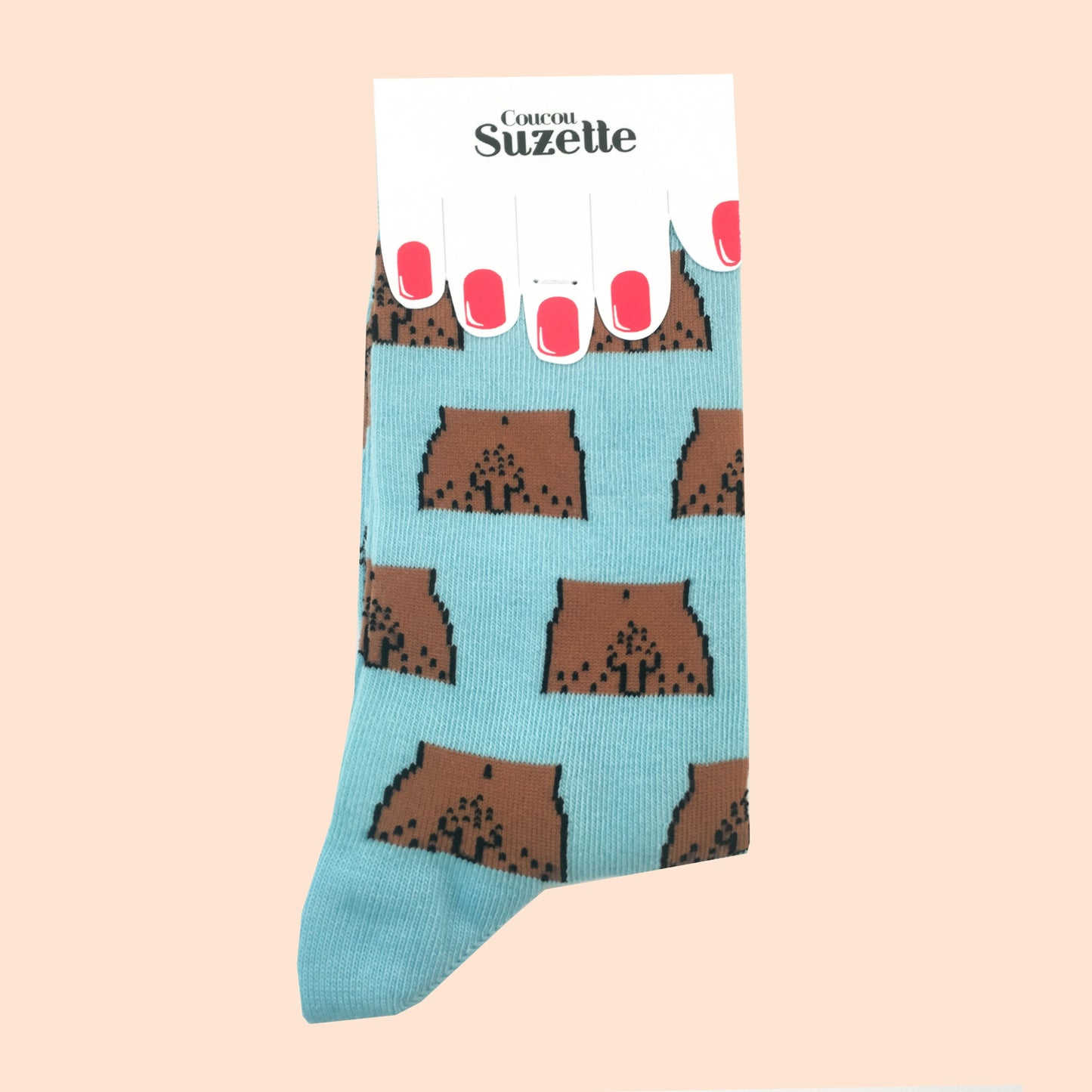 Chaussettes Zizi - Noir - Coucou Suzette