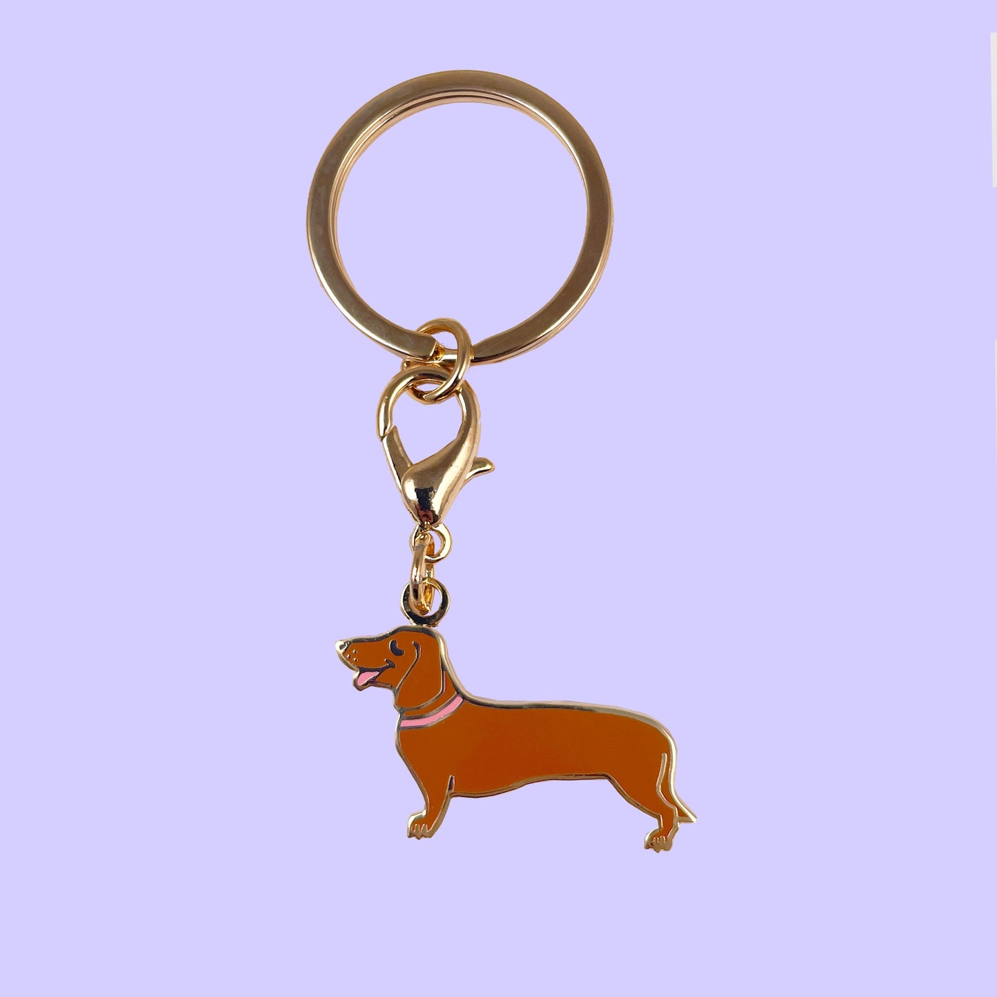 Porte-clé / Médaille Teckel - Coucou Suzette