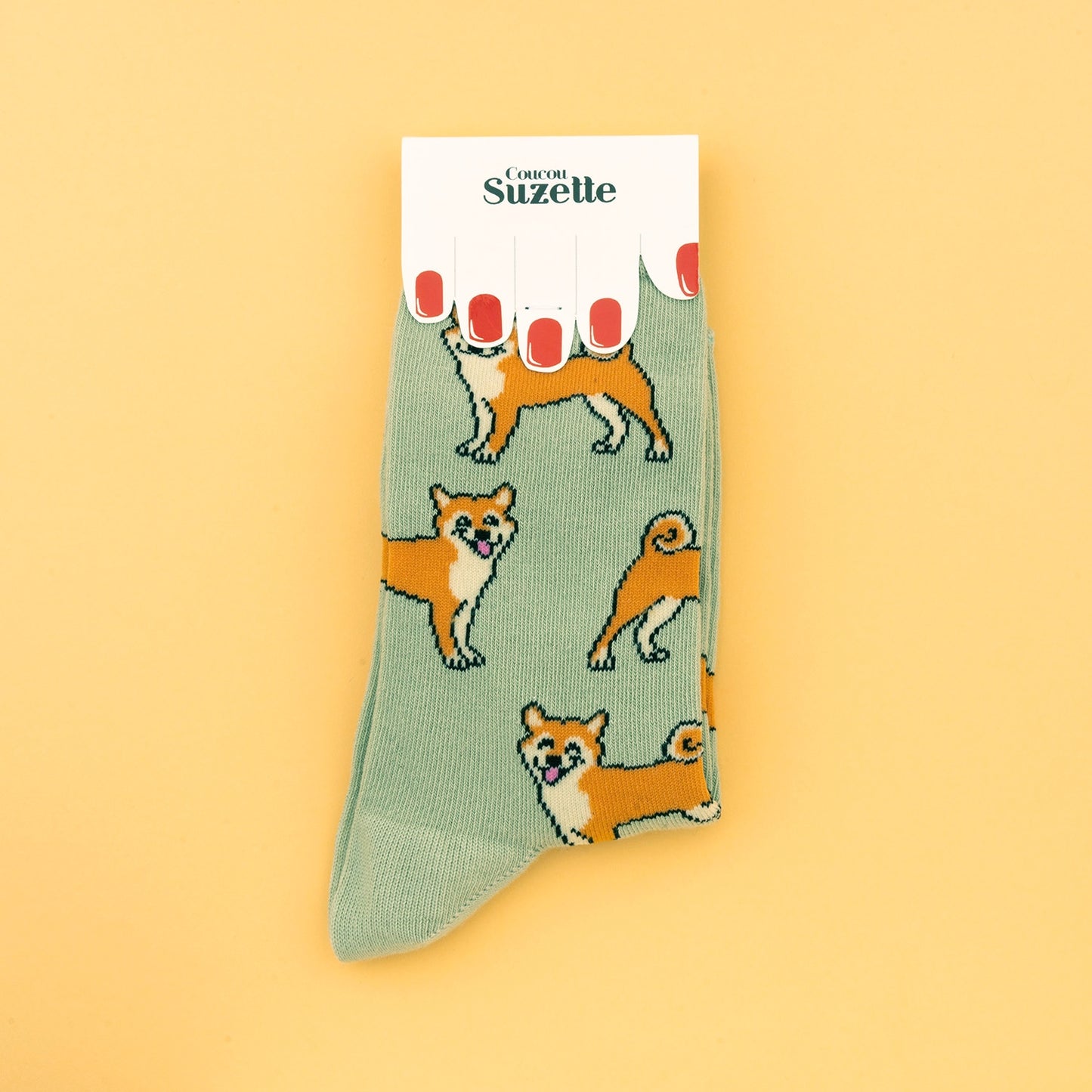 Chaussettes Shiba - Coucou Suzette