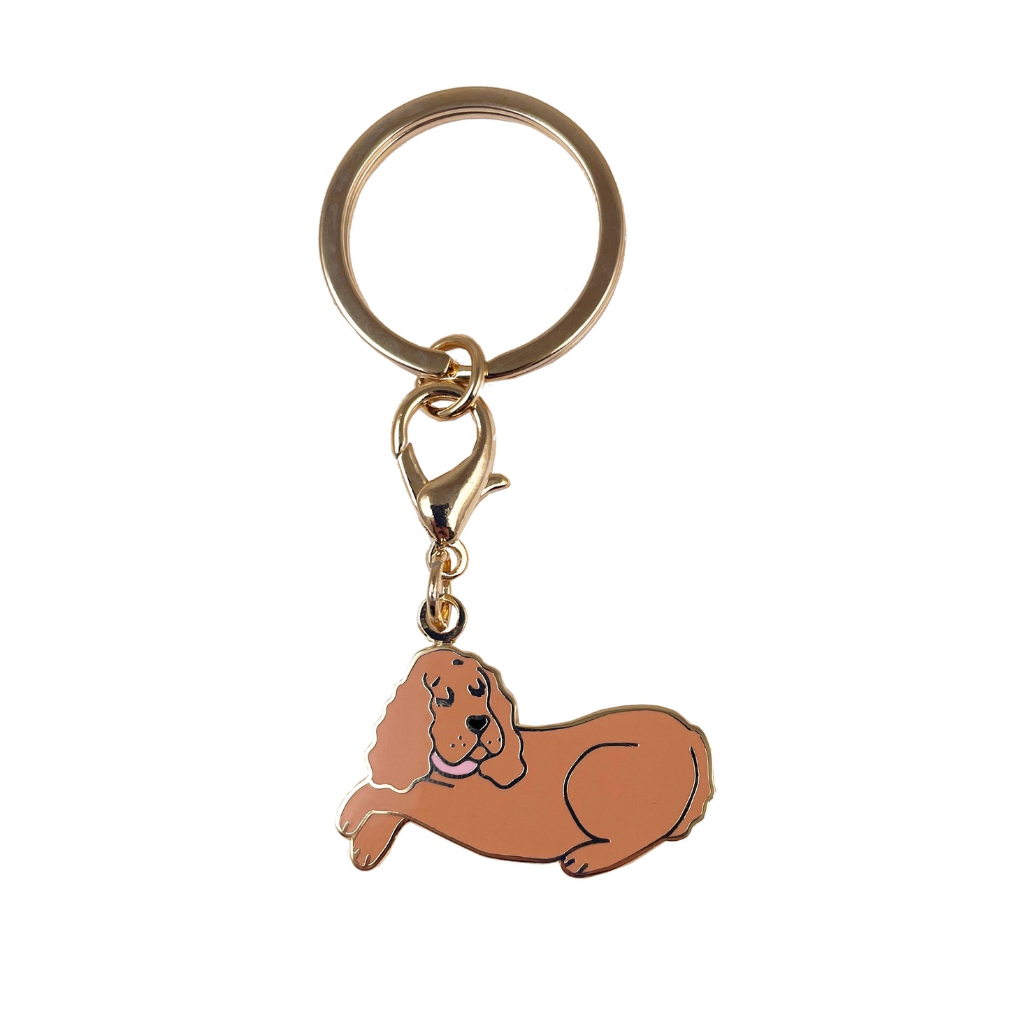 Porte-clé / Médaille Cocker - Coucou Suzette