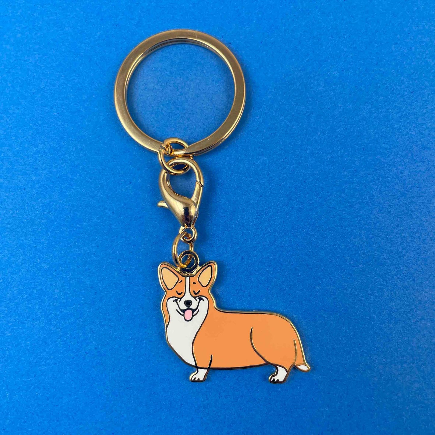 Corgi Keychain / Pet Tag