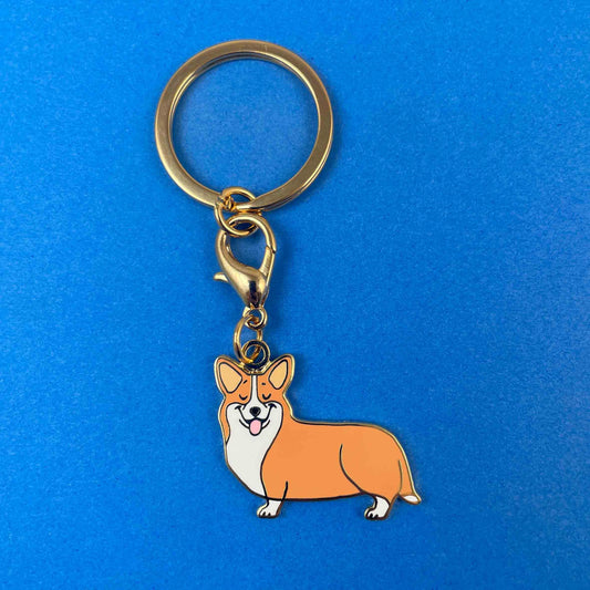 Porte-clé - Médaille Corgi