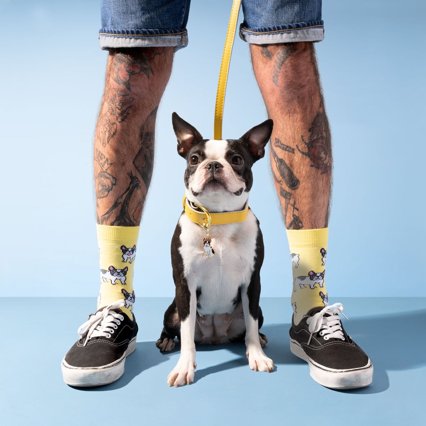 Porte-clé / Médaille Bouledogue - Coucou Suzette