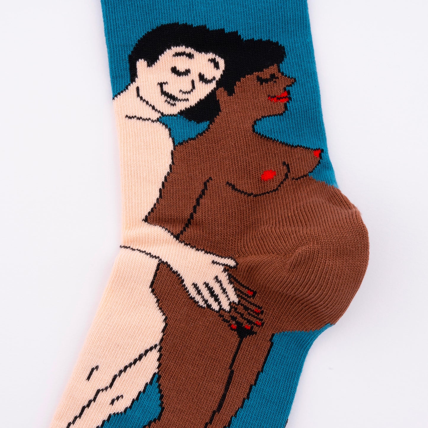 Chaussettes Parents - Maman noire et Papa blanc - Coucou Suzette