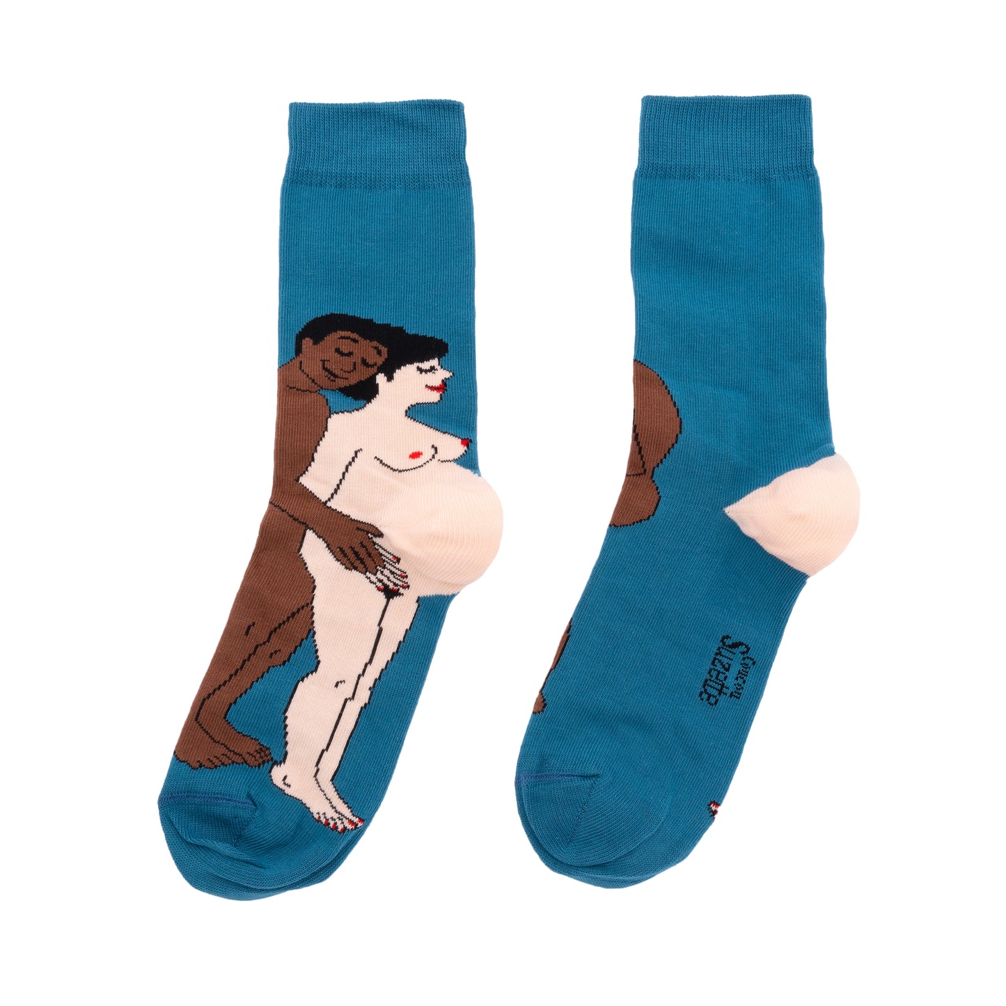 Chaussettes Parents - Maman blanche et Papa noir - Coucou Suzette
