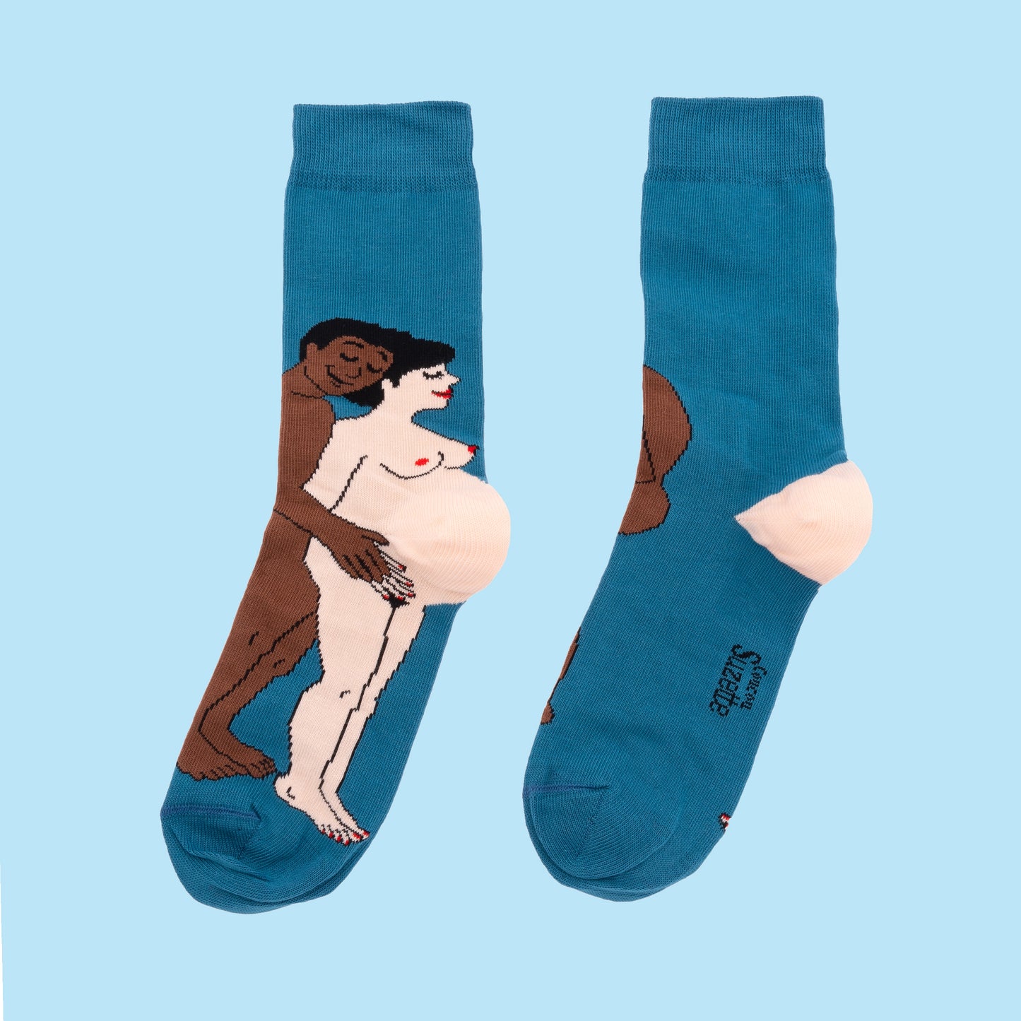 Chaussettes Parents - Maman blanche et Papa noir - Coucou Suzette