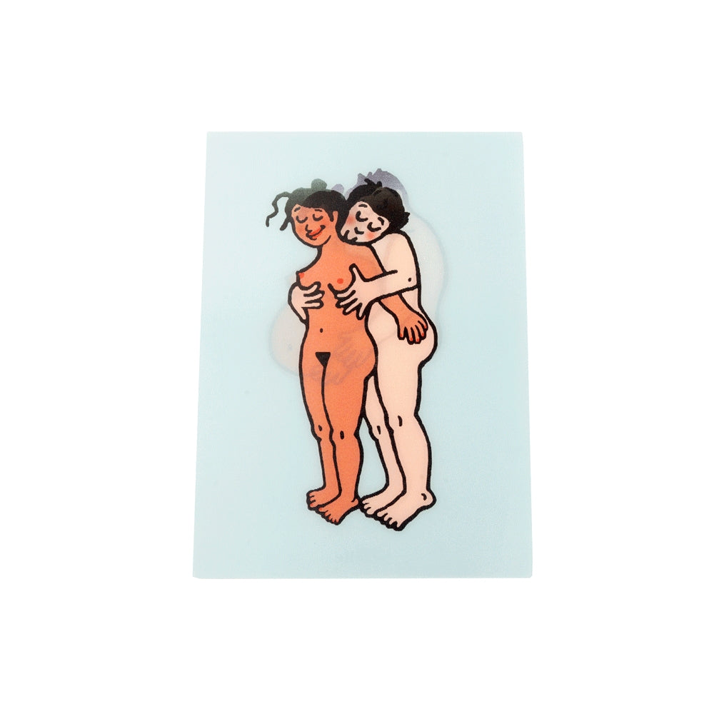 Carte Grossesse - Maman noire et Papa blanc - Coucou Suzette