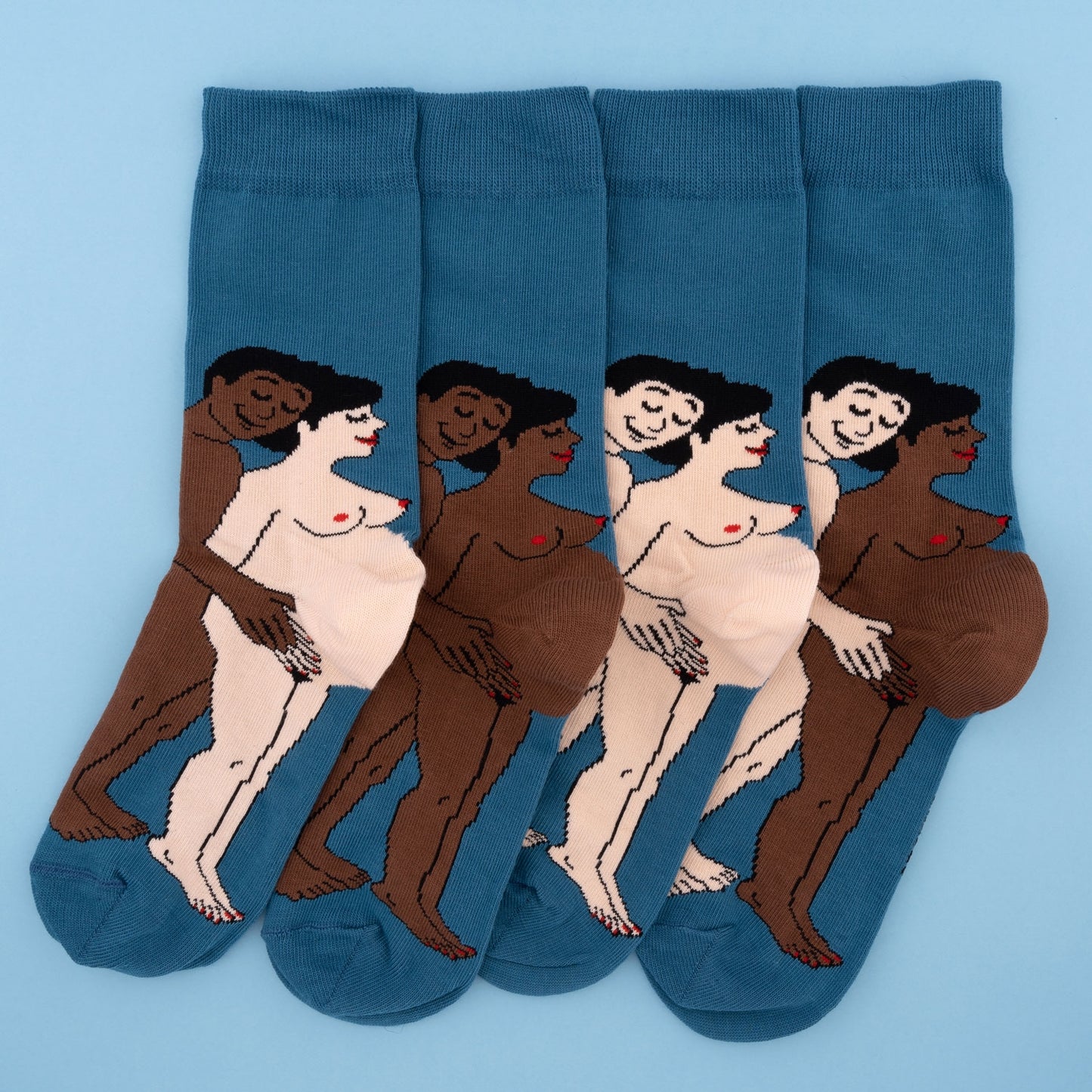 Chaussettes Parents - Maman et Papa noirs - Coucou Suzette
