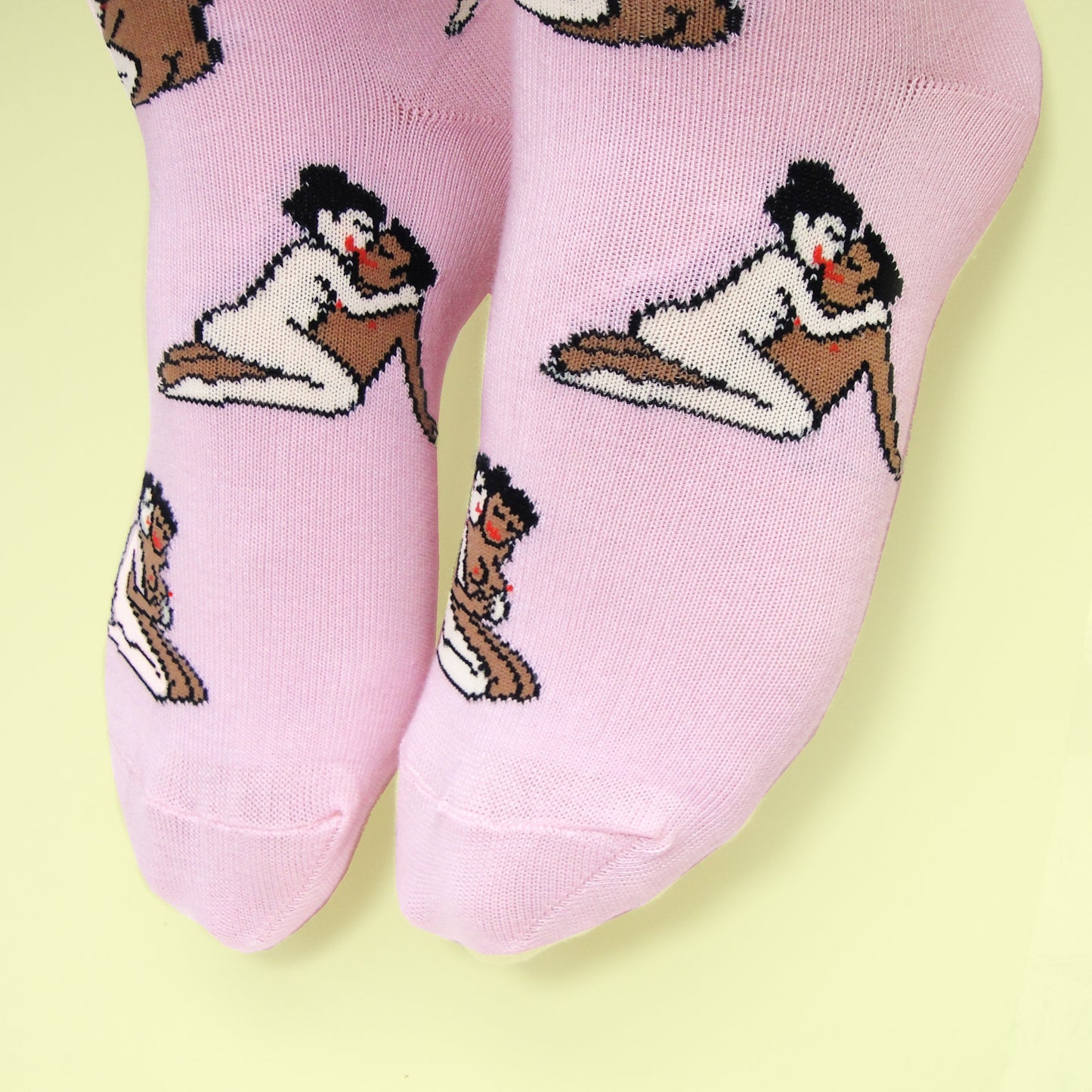 Chaussettes Kamasutra - Couples Heteros - Rose