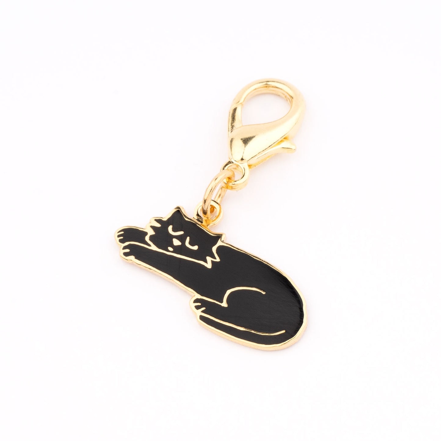 Porte-clé / Médaille Chat Noir - Coucou Suzette