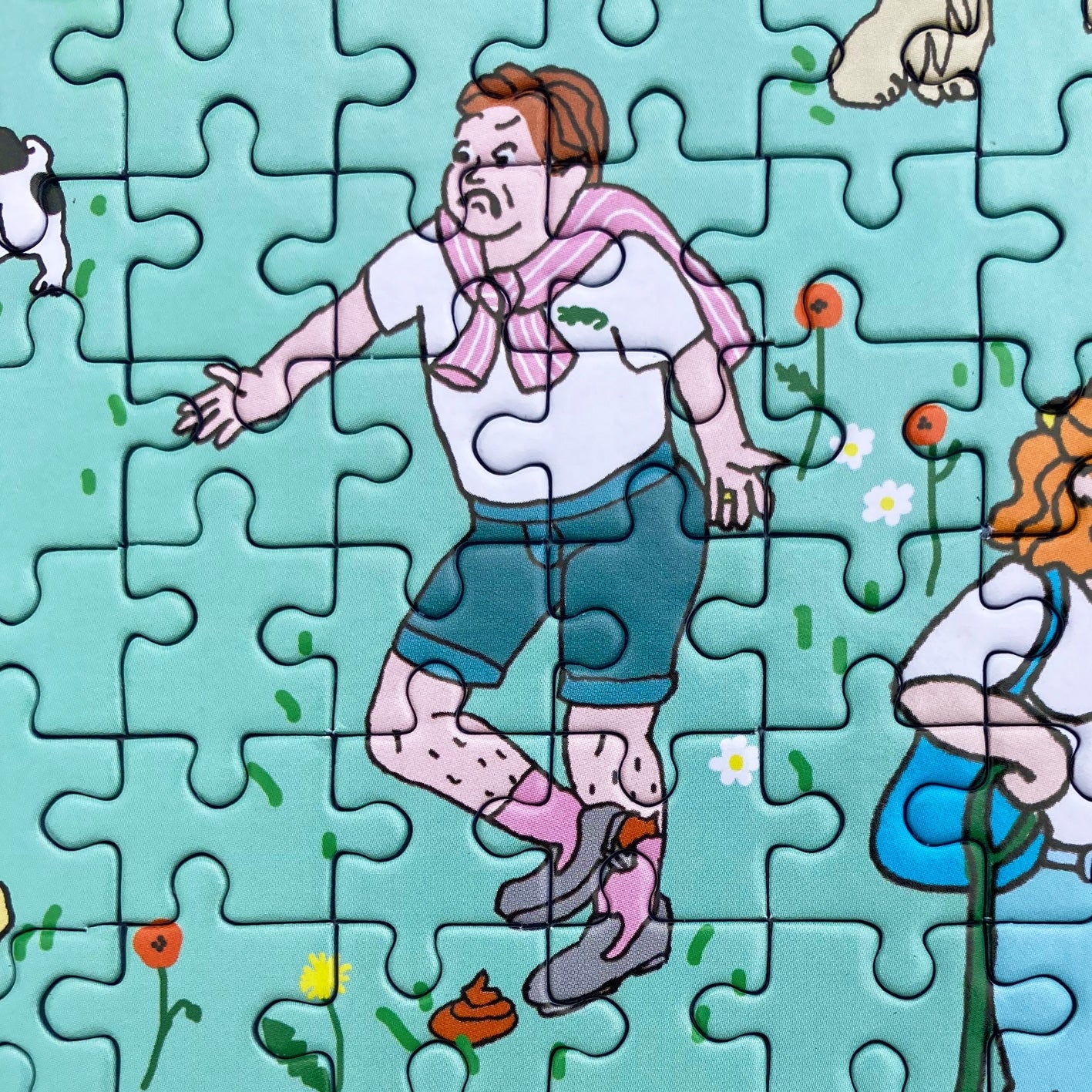 Puzzle Journée au Parc à chiens - Coucou Suzette