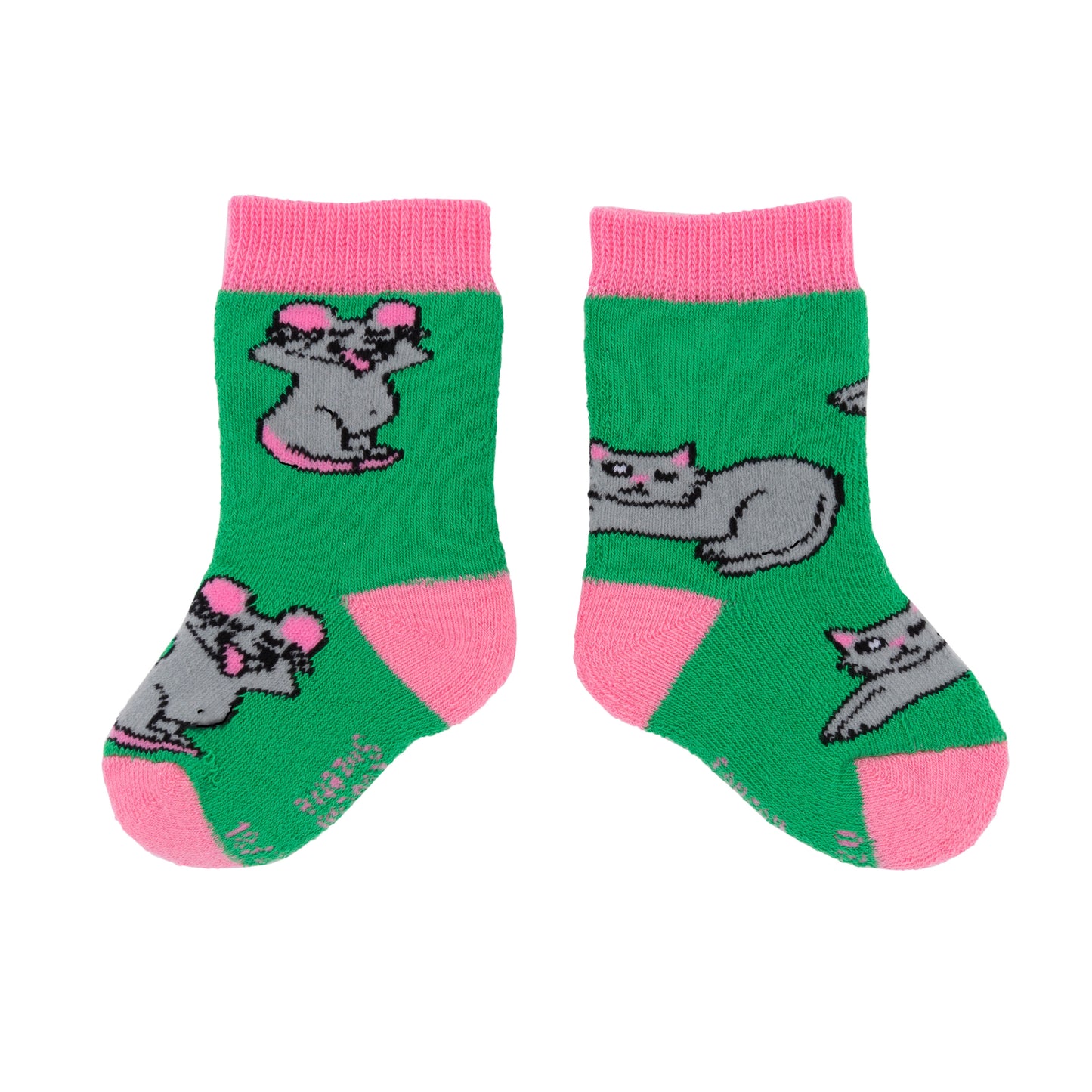 Chaussettes Chat & Souris Nananère - Enfant - Coucou Suzette