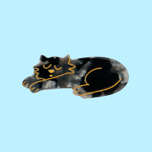 Barrette Chat Noir