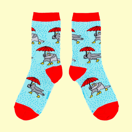 Chaussettes Pigeons Parapluie - Enfant