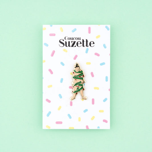 Pin's Homme Sapin - Coucou Suzette