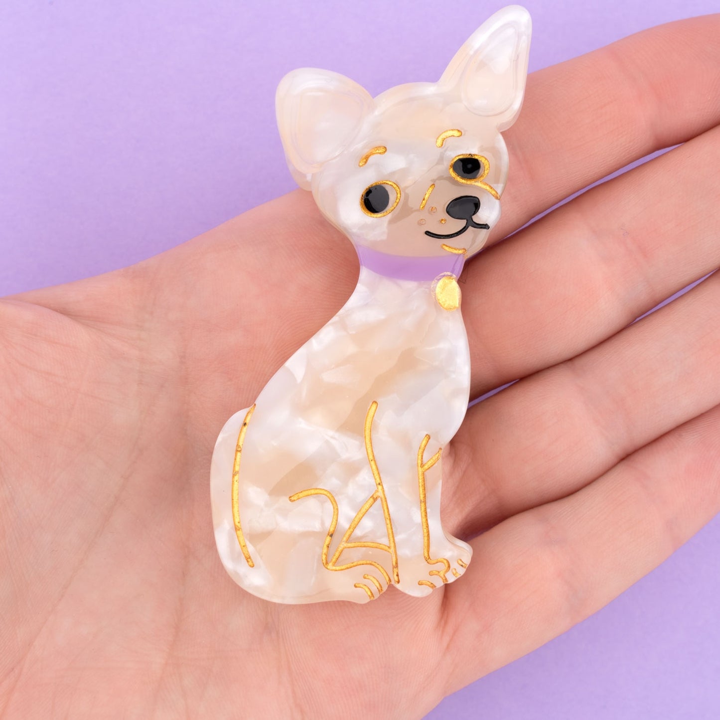 Pince à cheveux Chihuahua - Coucou Suzette