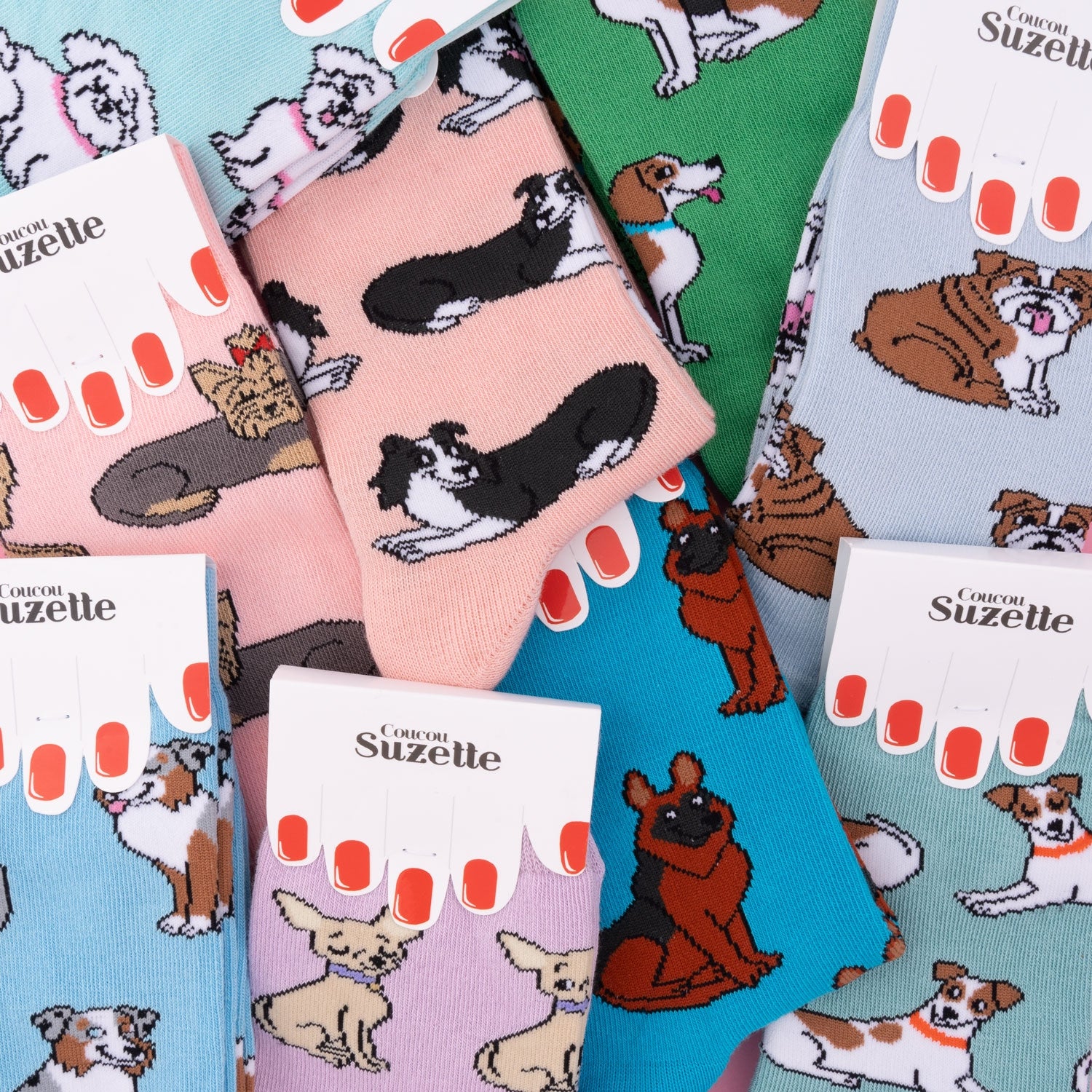 Chaussettes Bouledogue Anglais - Coucou Suzette