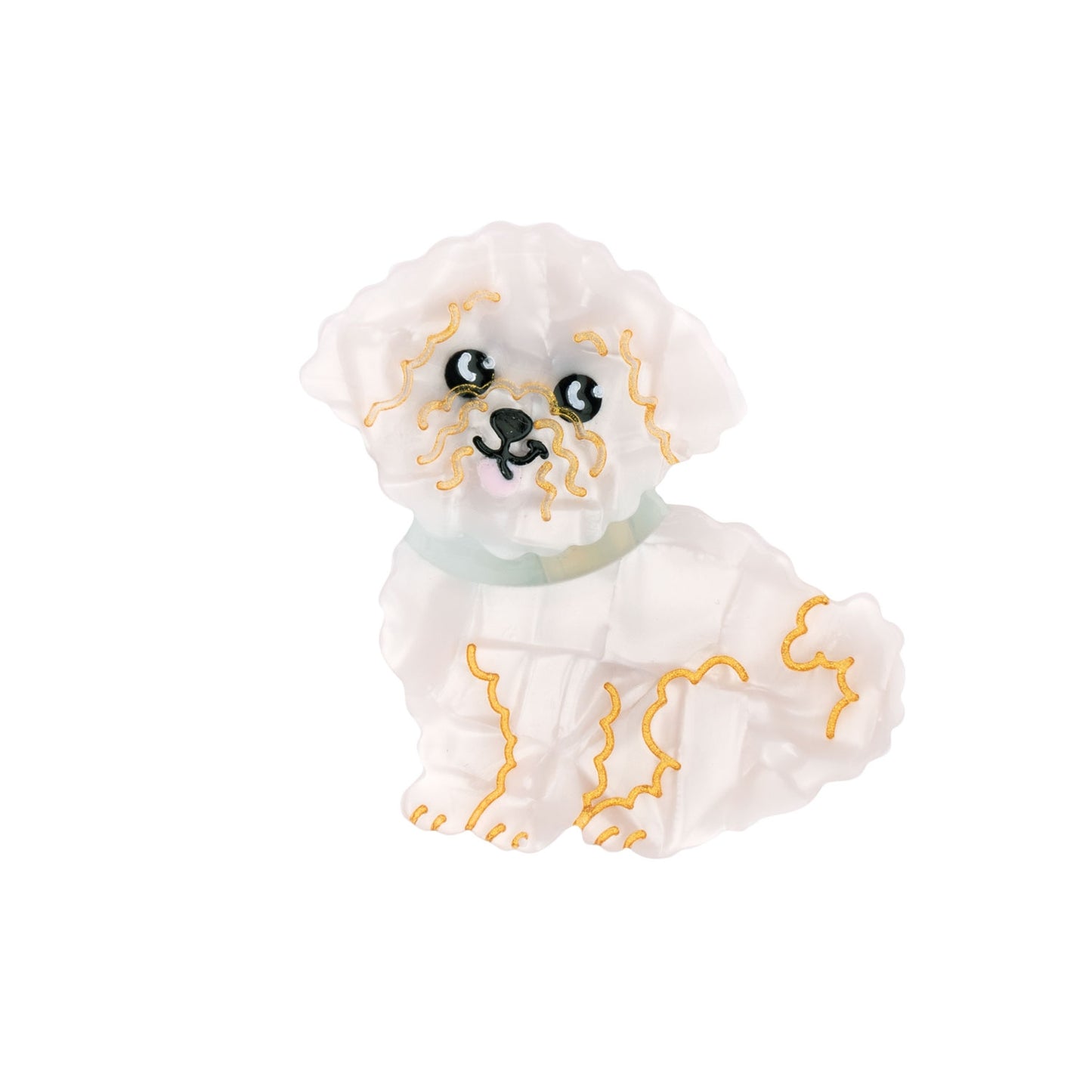 Barrette Bichon - Coucou Suzette