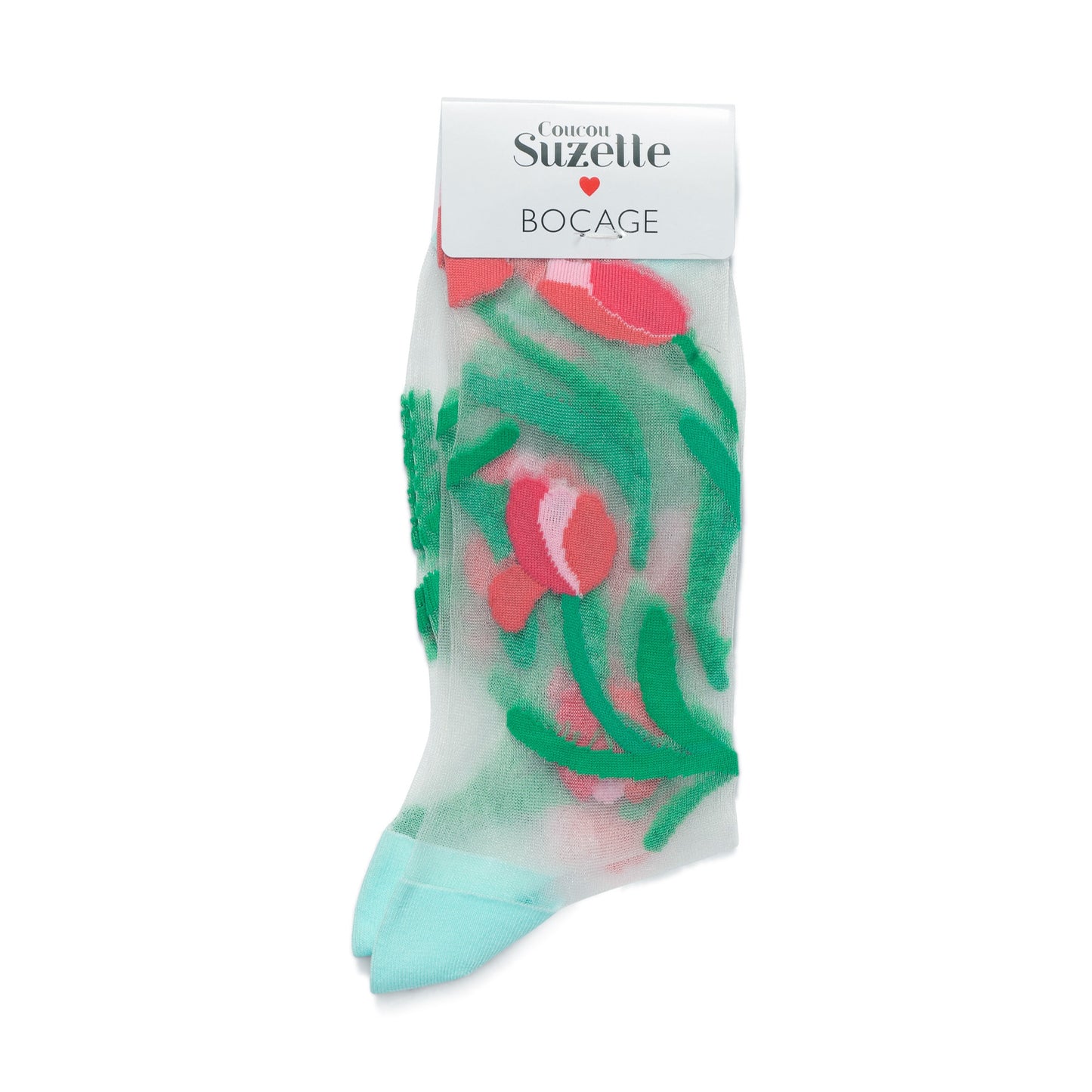 Chaussettes transparentes Tulipe - Coucou Suzette
