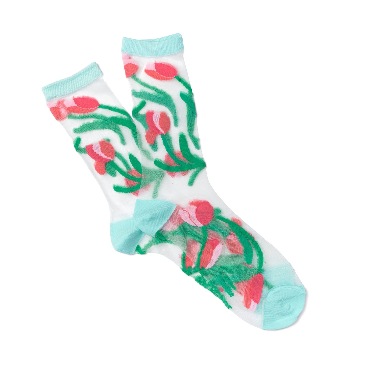 Chaussettes transparentes Tulipe - Coucou Suzette