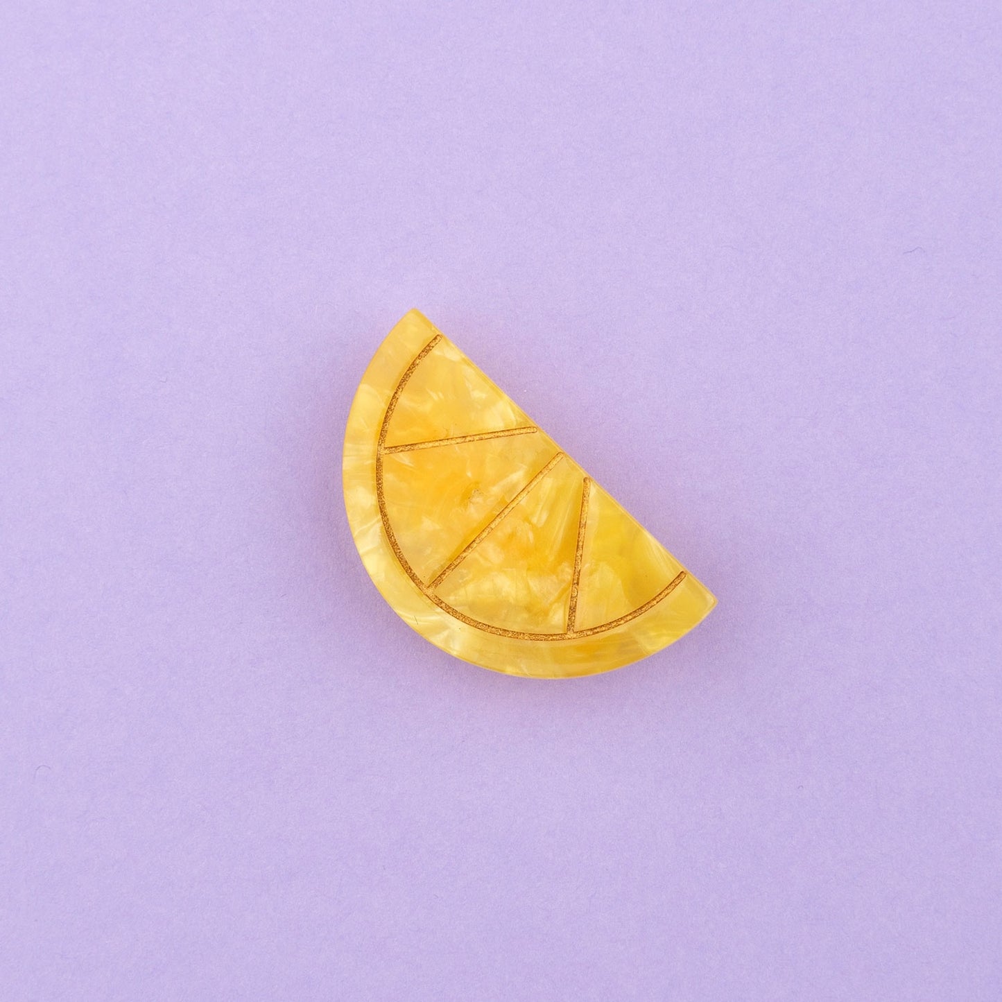 Lemon Hair Clip