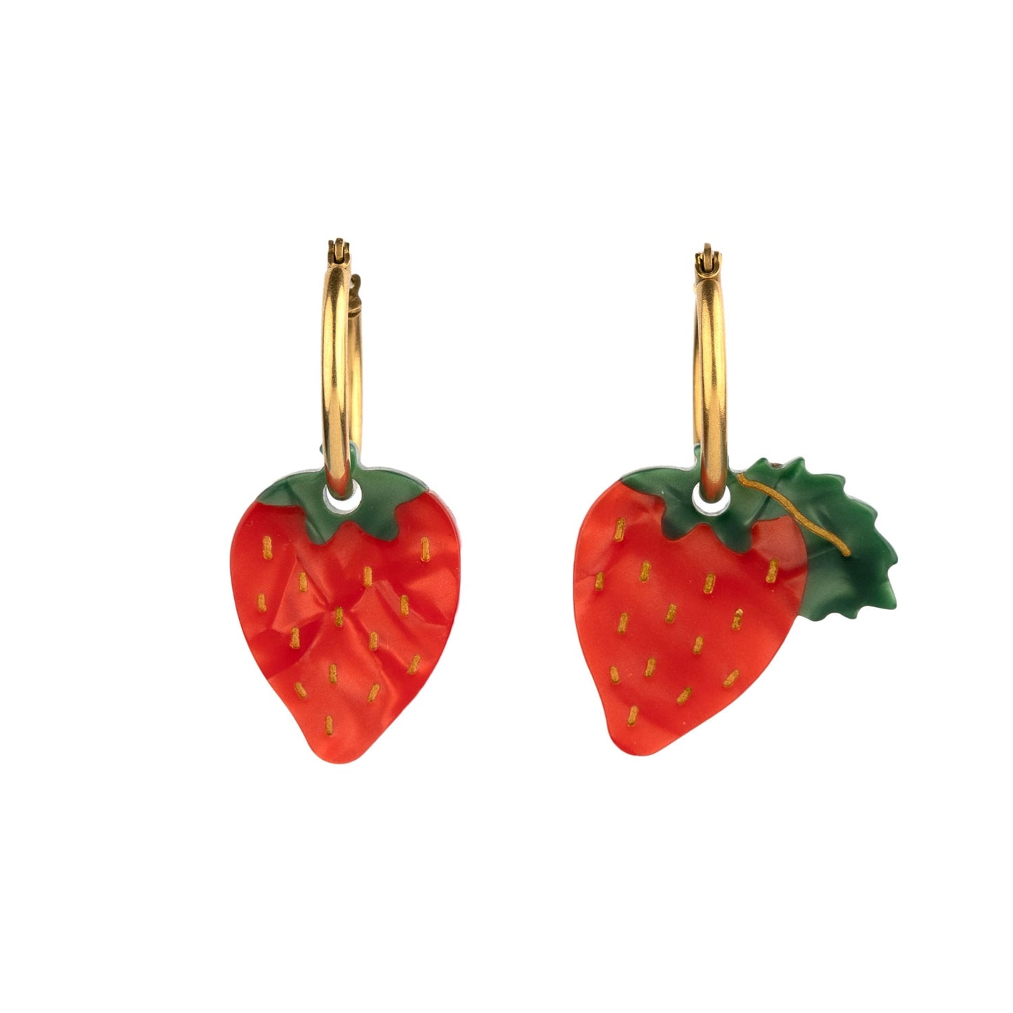 Boucles d'oreilles Fraise - Coucou Suzette