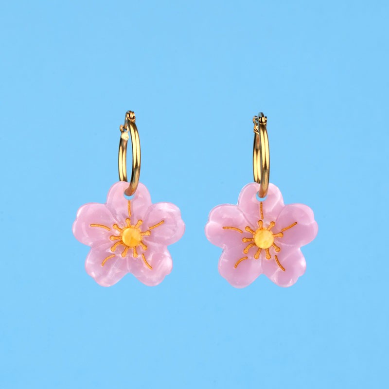 Boucles d'oreilles Sakura - Coucou Suzette