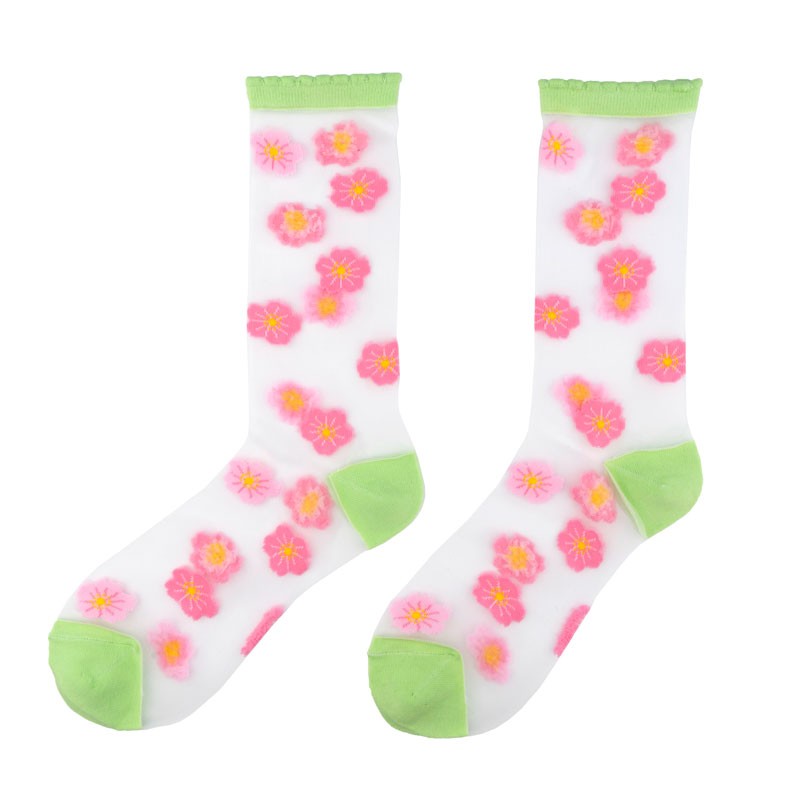 Chaussettes transparentes Sakura - Coucou Suzette