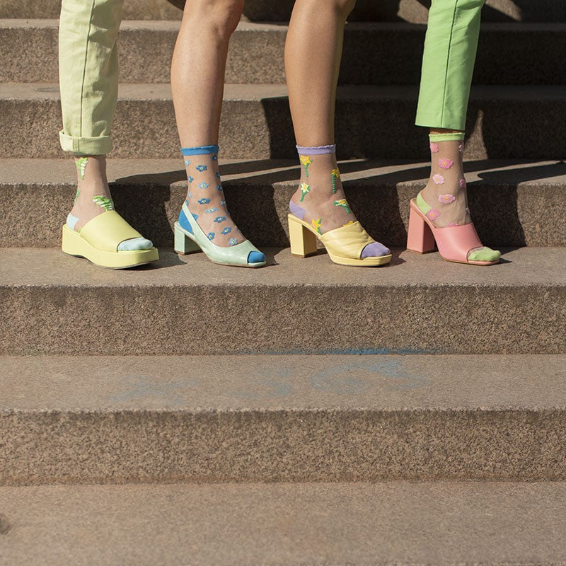 Chaussettes transparentes Sakura - Coucou Suzette