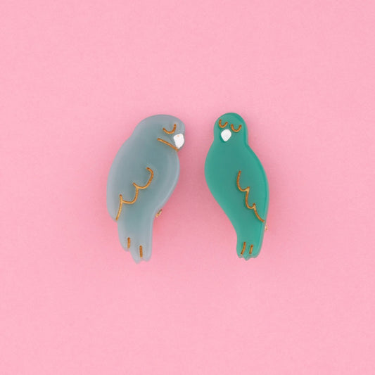 Duo barrettes Inséparables