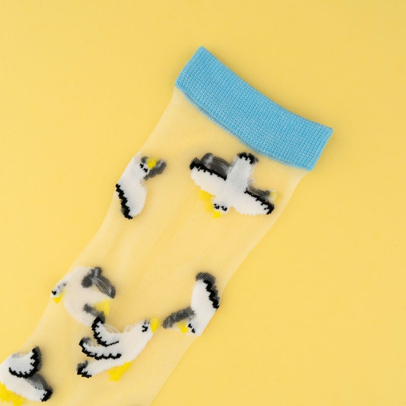 Chaussettes transparentes Mouette - Coucou Suzette