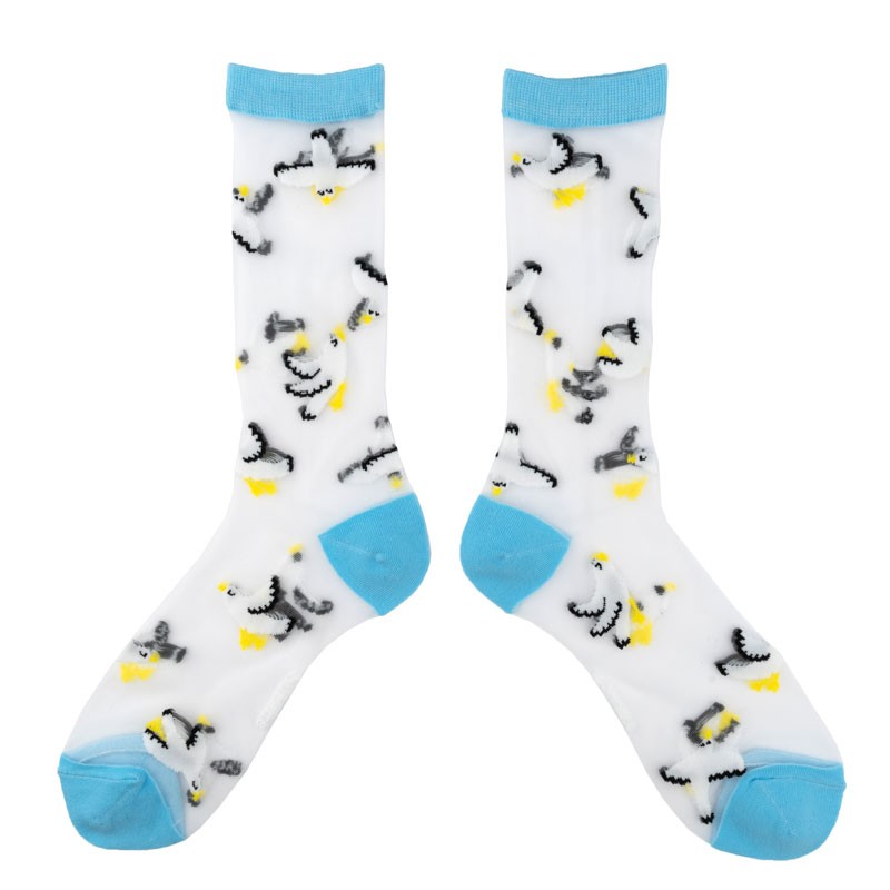 Chaussettes transparentes Mouette - Coucou Suzette