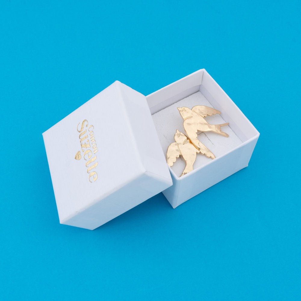 Boucles d'oreilles Hirondelle - Coucou Suzette