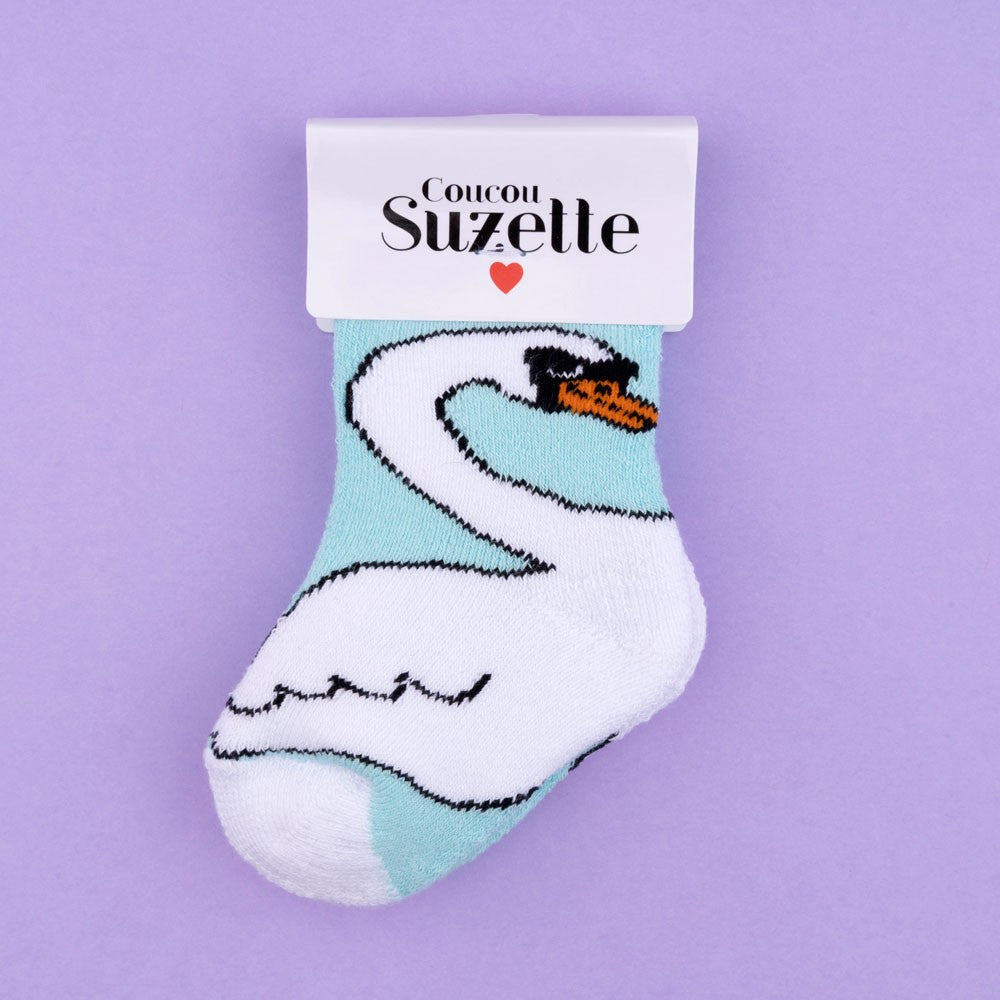 Chaussettes Cygne - Bébé - Coucou Suzette