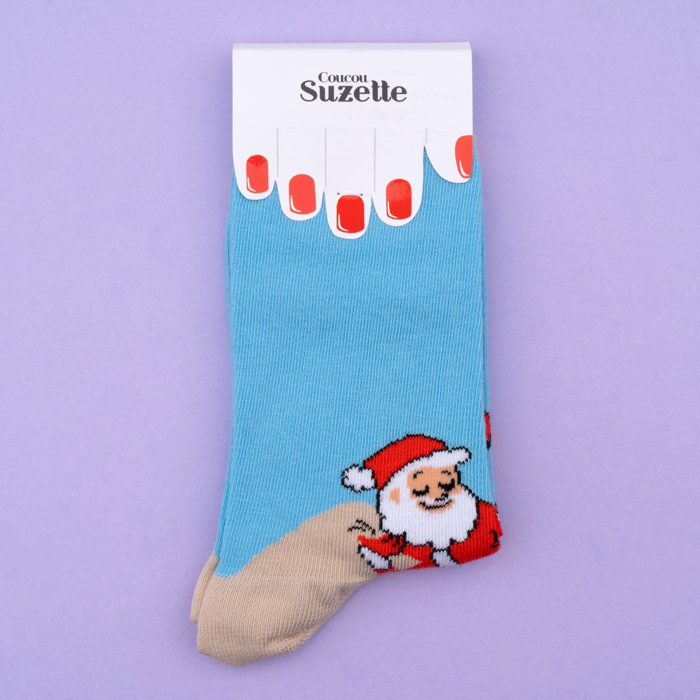 Chaussettes Père Noël - Coucou Suzette