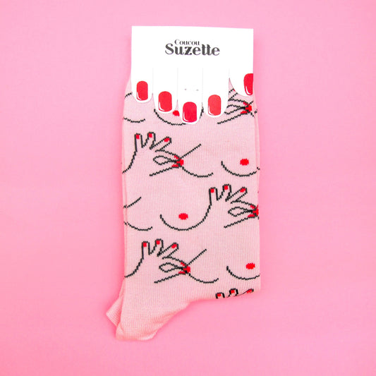 Chaussettes Tétons - Coucou Suzette